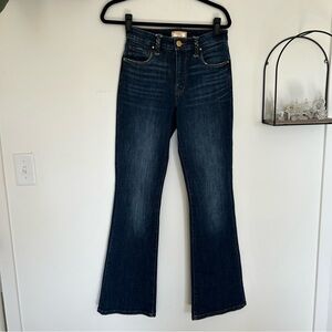 Kut from the Kloth Ana High Rise Fab Ab Flare Denim Blue Jeans Size 00